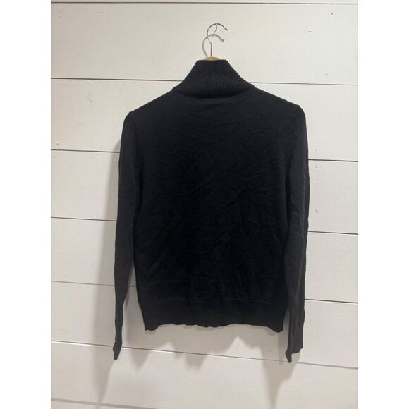 Lauren Ralph Lauren Quilted Leopard Print Velvet Zip Up Sweater/Jacket Silk/Wool - Picture 5 of 6